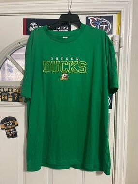 Green Short-Sleeve Logo Tee